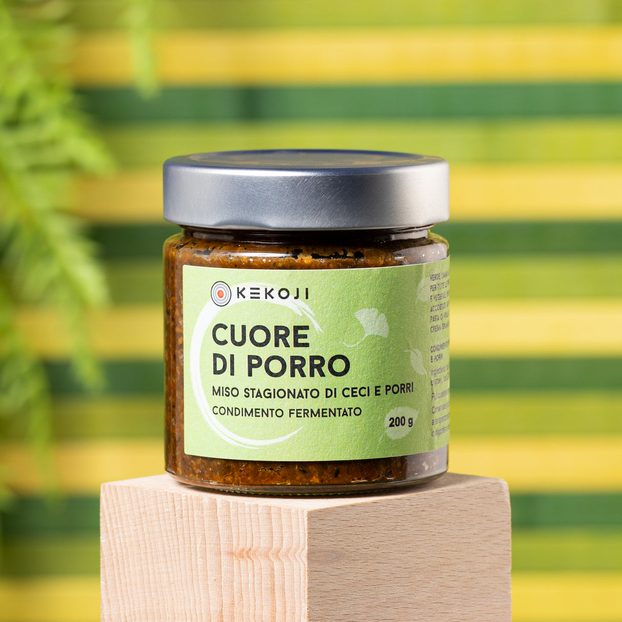 Cuore di porro | Miso Stagionato di Ceci & Porri – 200 g 🍃🥬