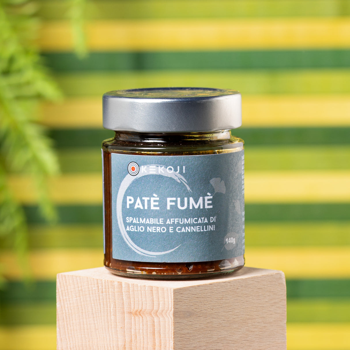 Patè Fumè – Cannellini, Koji & Aglio Nero 140 g 🖤🌿