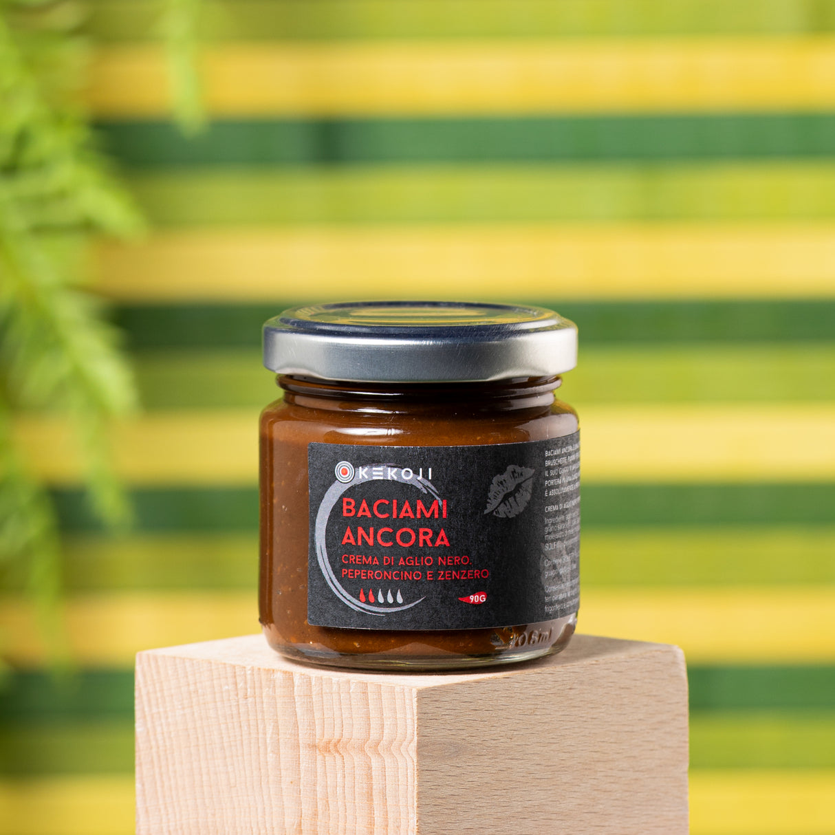 Baciami Ancora – Crema di Aglio Nero, Peperoncino & Zenzero 90g 🌶️🖤