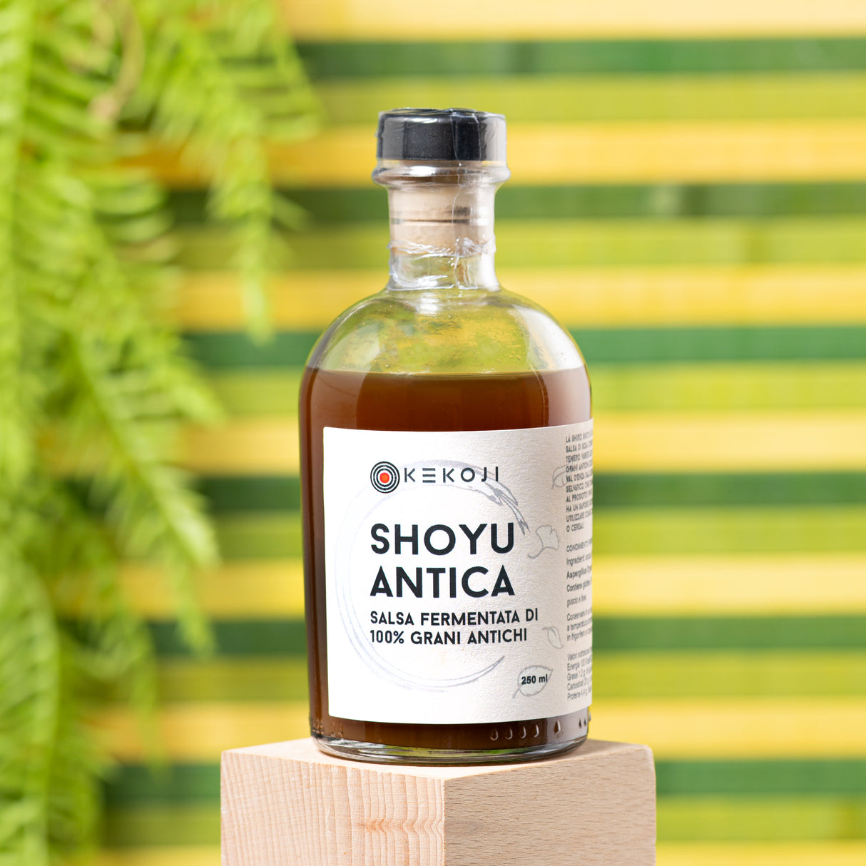 Shoyu Antica – Salsa Fermentata di 100% Grani Antichi – 250 ml 🌾⏳