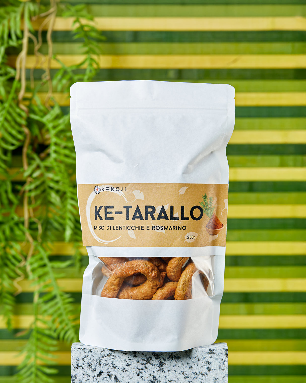 Ke-Tarallo al Miso e Rosmarino – 250 g 🌿🍘