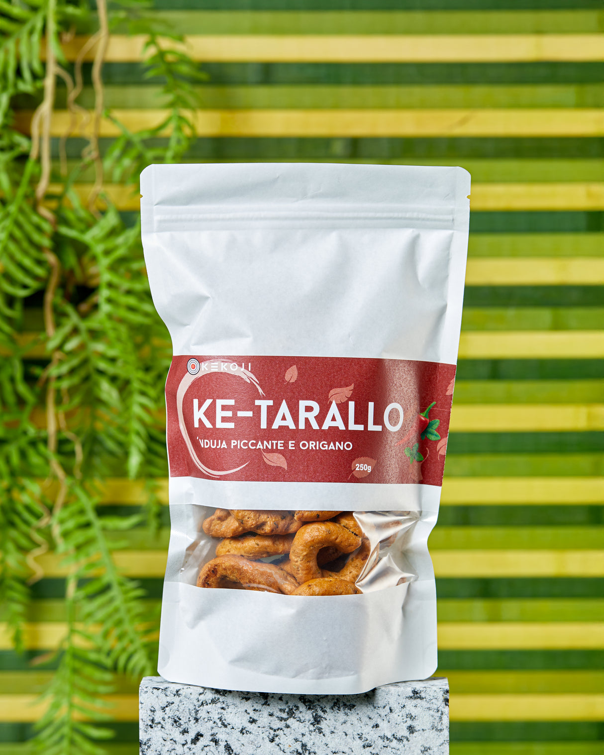 Ke-Tarallo Piccante alla ’Vduja – 250g 🌶️🍘