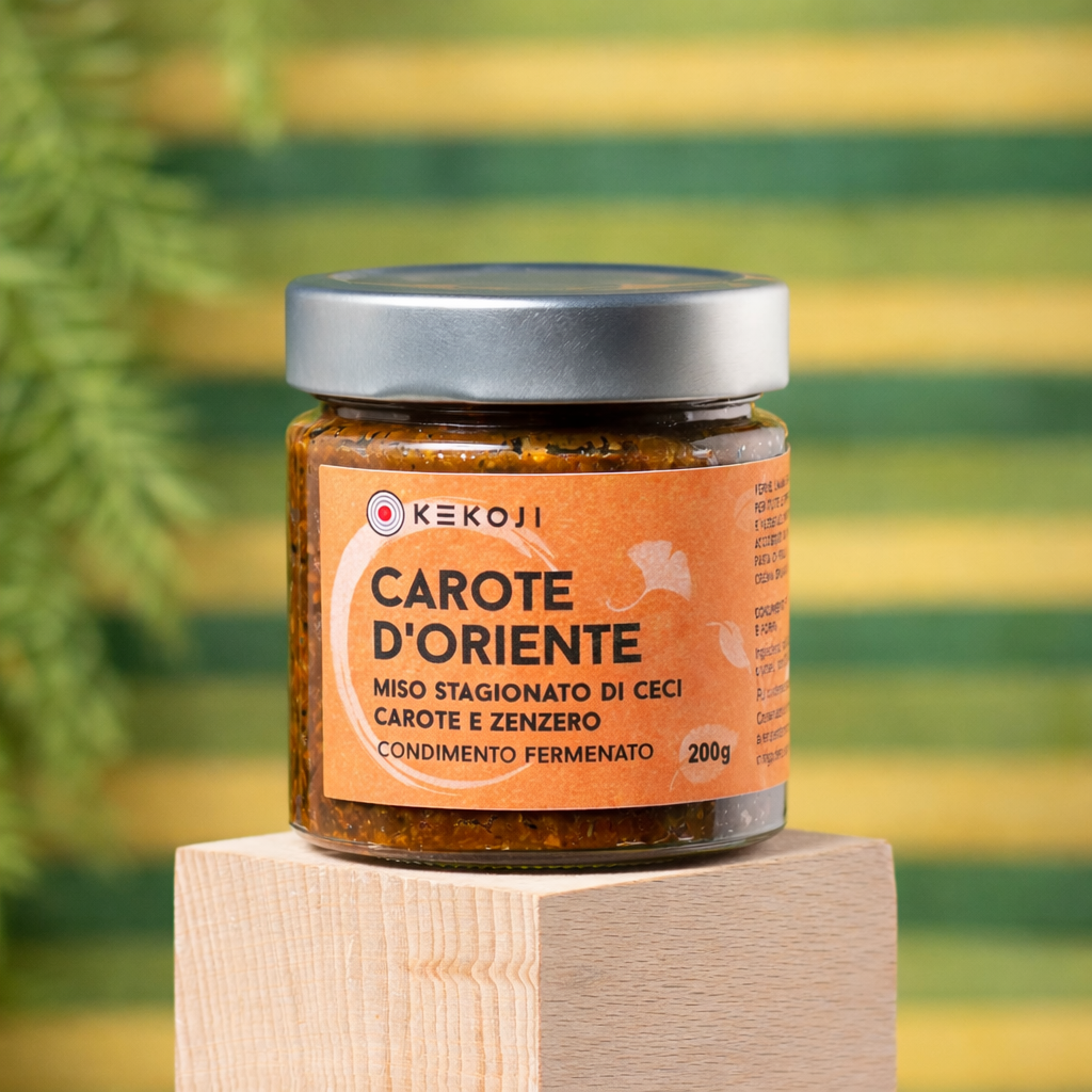 Miso Carote d’Oriente – Ceci, Carote & Zenzero – 200g 🥕🍃