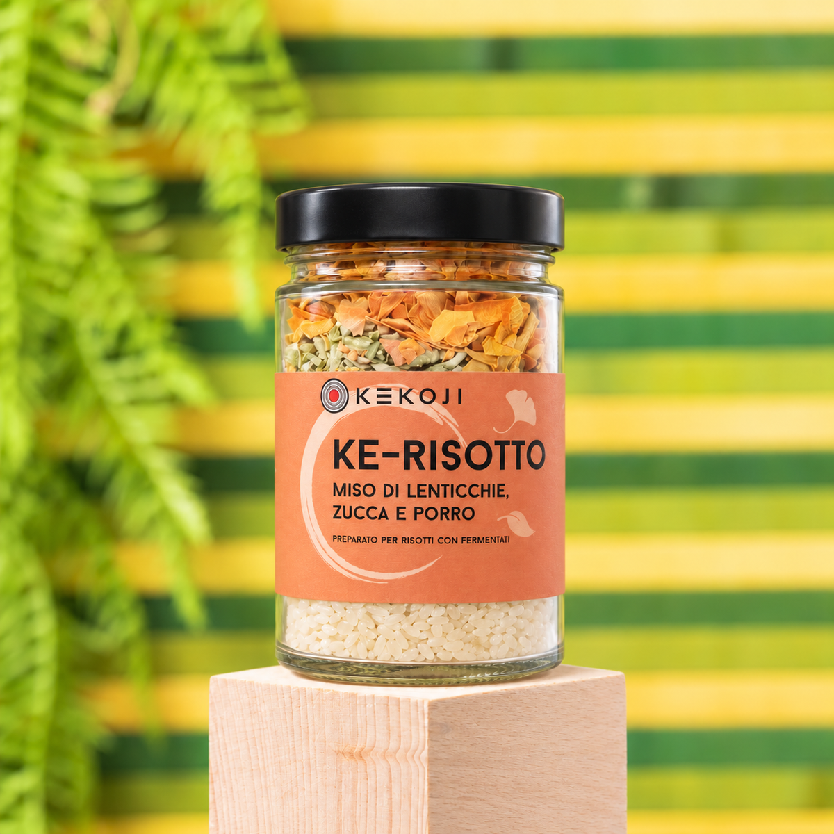Ke-Risotto – 🎃 Zucca, Porro e Miso di Lenticchie · 2/3 persone · 322g