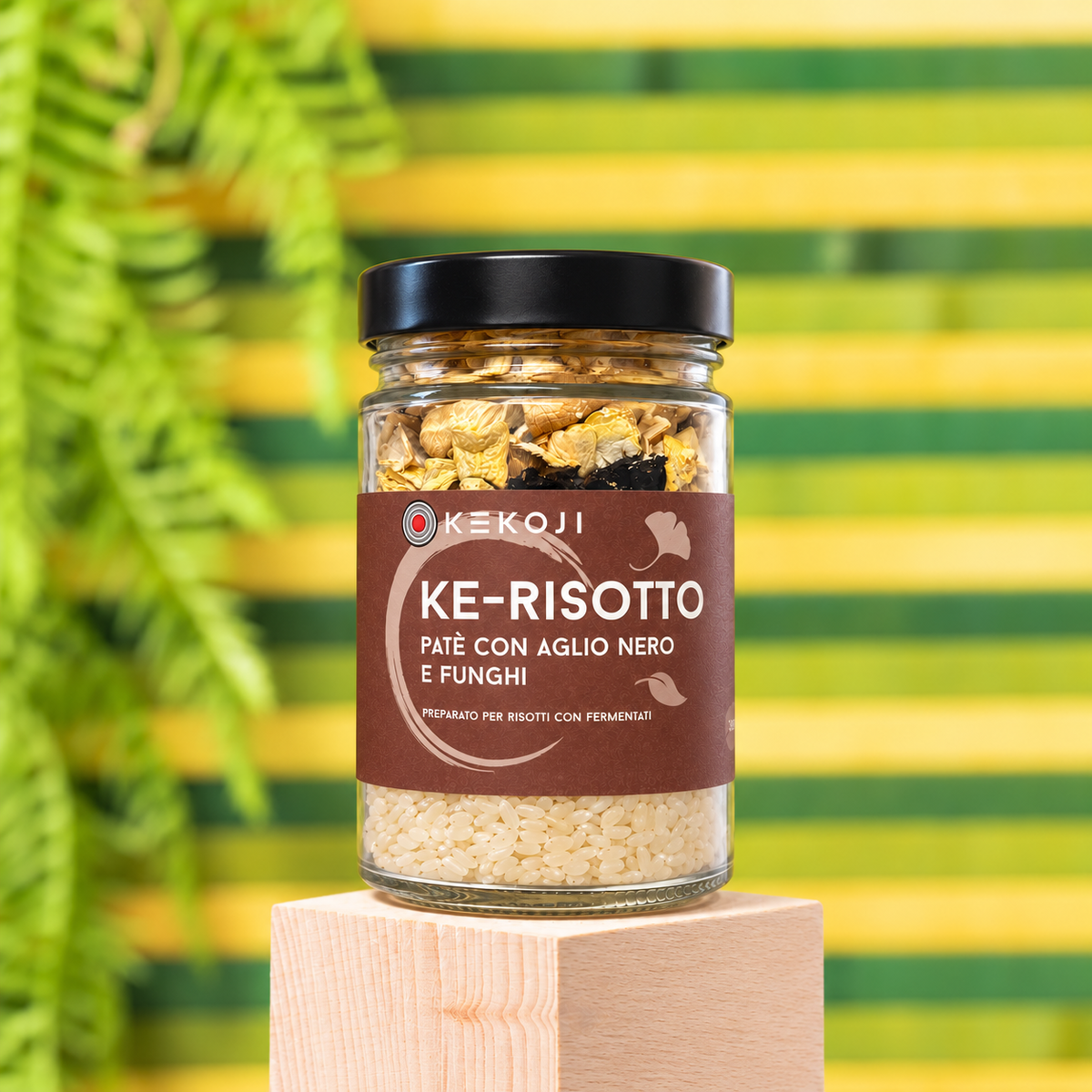 Ke-Risotto – 🍄 Patè Fumè, Aglio Nero e Funghi · 2/3 persone · 310g